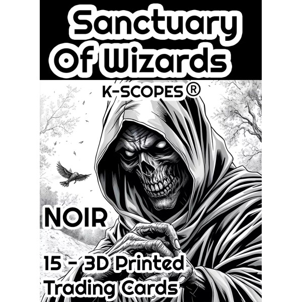 Sanctuary of Wizards Noir - K-SCOPES® 3D-Printed Trading Cards 15