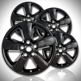 Elite Auto Chrome 20" Gloss Black Wheel Skin Kit fits Dodge RAM 1500 2013-2018 - ABS 4 Pack