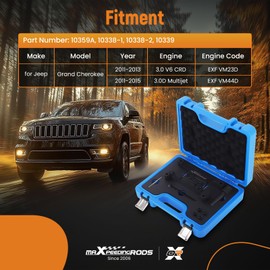 maXpeedingrods Camshaft Crankshaft Locking Timing Tool Set for Jeep Grand Cherokee V6 Chrysler 3.0 Diesel Timing Tool, Replace 10359A 10338-1 10339