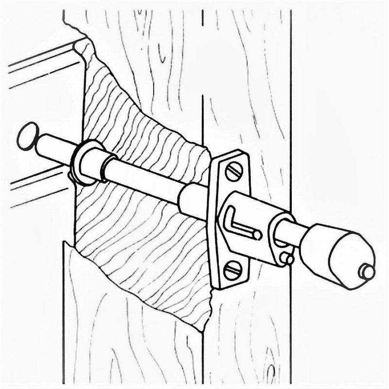 ABUS 35244 Roller Shutter Block White