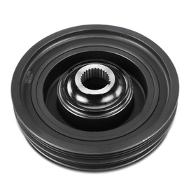 A-Premium Engine Harmonic Balancer Crankshaft Pulley Compatible with Honda CR-V CRV 1997 1998 1999 2000 2001 DOHC L4 2.0L, Replace# 13810P3F003