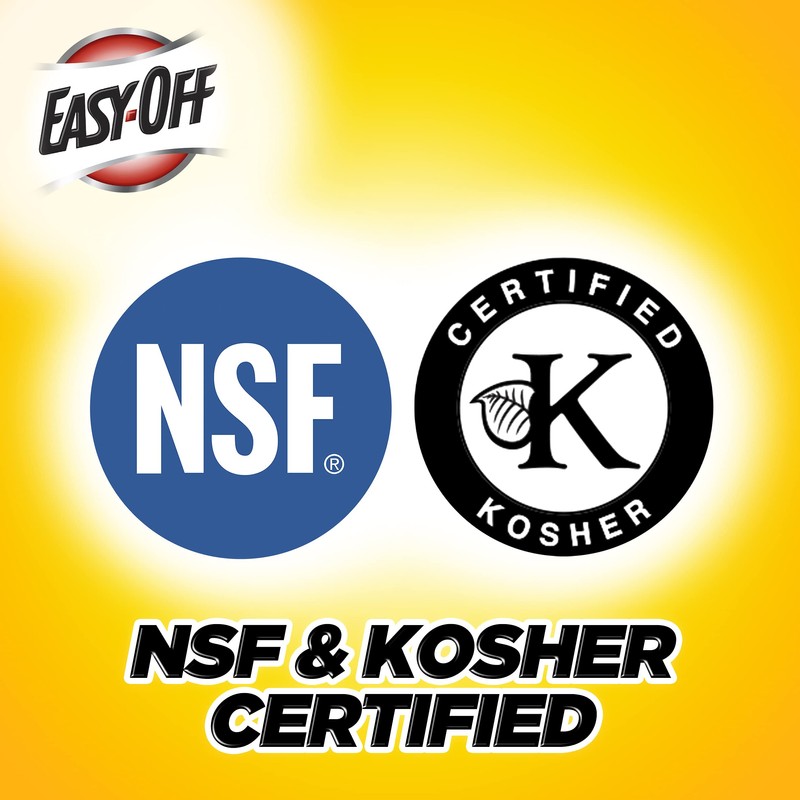 Easy-Off Heavy Duty Oven Cleaner, Regular Scent 87 oz (6