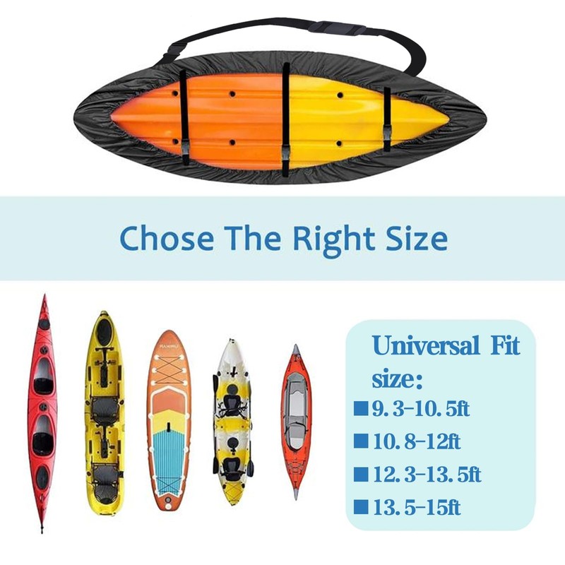 420D Kayak Covers Waterproof UV Resistant Kayaks Cover for Outdoor