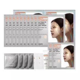 IOPE 아이오페 멀티비타민 10% 마스크 (30g) 5매 X 2 (10매) IOPE Multi Vitamin 10% Mask (30g) 5 Sheets X 2 (10 Sheets)