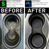 SENSHINE Anti Dust Cup Holder Insert for Dodge Charger Accessories