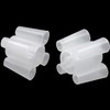 Fbshicung 2 Pcs Clear Spool Holder #546893 Thread Adapters for