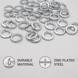 SKIR'CO (Pack of 30) Galvanised DIN127 Spring Washers M16, Metal Discs, Split Spring Washers