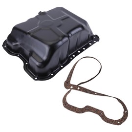 Aublinto Engine Oil Pan with Drain Plug Compatible with Dodge Journey 2009-2020 2.4L, for Jeep Compass Patriot 2007-2017, for Chrysler 200 2010-2014 Oil Pan Replacement 4411649 103351 264361 501544