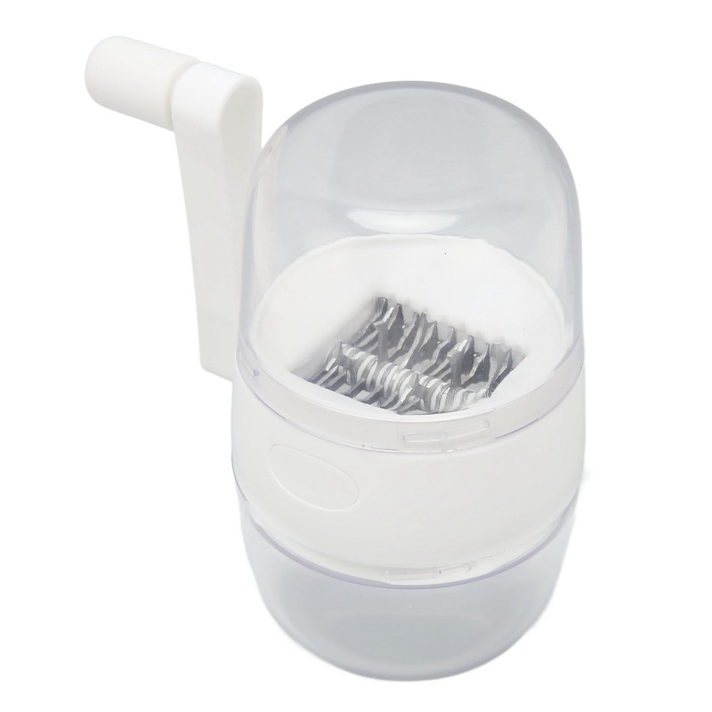 Nut Grinder Hand Crank Stainless Steel Blades Nut Chopper Manual