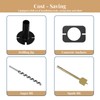 6pcs Wall Shelf Brackets Heavy Duty Floating Shelf Bracket Hidden,Invisible