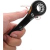 Elecbee Scaffold Podger Ratchet Spanner Ratchet Wrench Double Ratchet Multifunctional