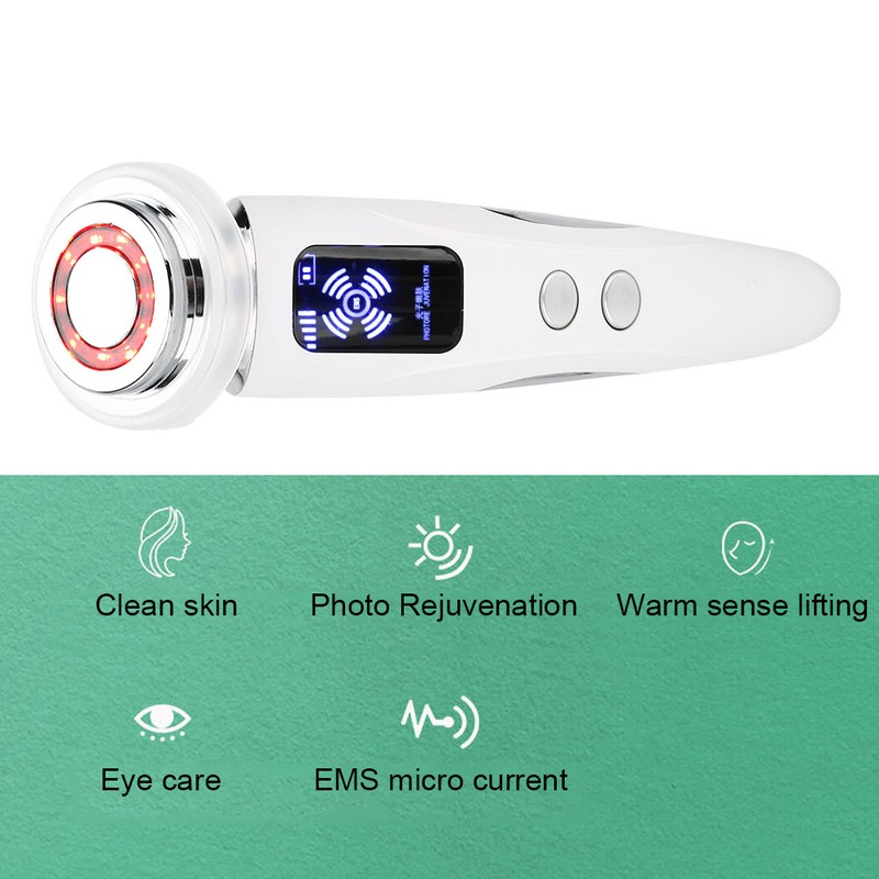Color Light Skin Rejuvenation Machine Ion Skin Cleaning Serum Import