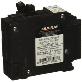 Murray MP1515 Two 15-Amp Single Pole 120-Volt Non-Current Limiting Circuit Breaker
