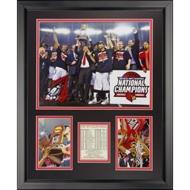 Legends Never Die Louisville Cardinals 2013 National Champions - Podium Framed Photo Collage, 16" x 20"