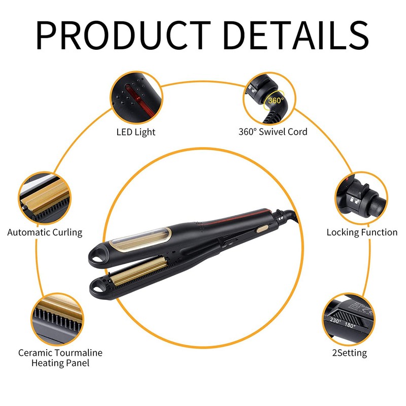 Hair Straightening Iron for All Hair Types