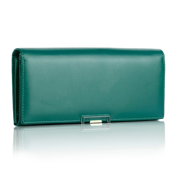 Woodland Leathers Women's Vegan Leather RFID Purse - Small &