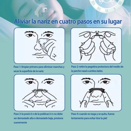 Tiras nasales, 120 piezas tiras nasales anti ronquidos, reduce ronquidos ayuda a mejorar el sueño alivia la congestión nasal alergias resfriado para hombres y mujeres