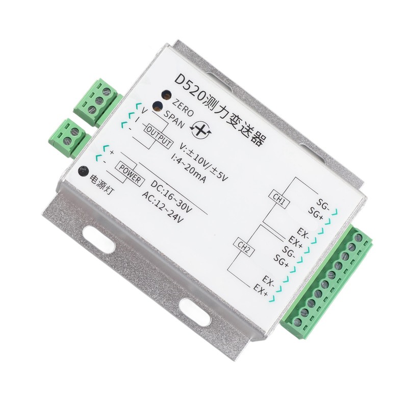 Pressure Transmitter Force Measurement Transducer Sensor 2 In 1 Out