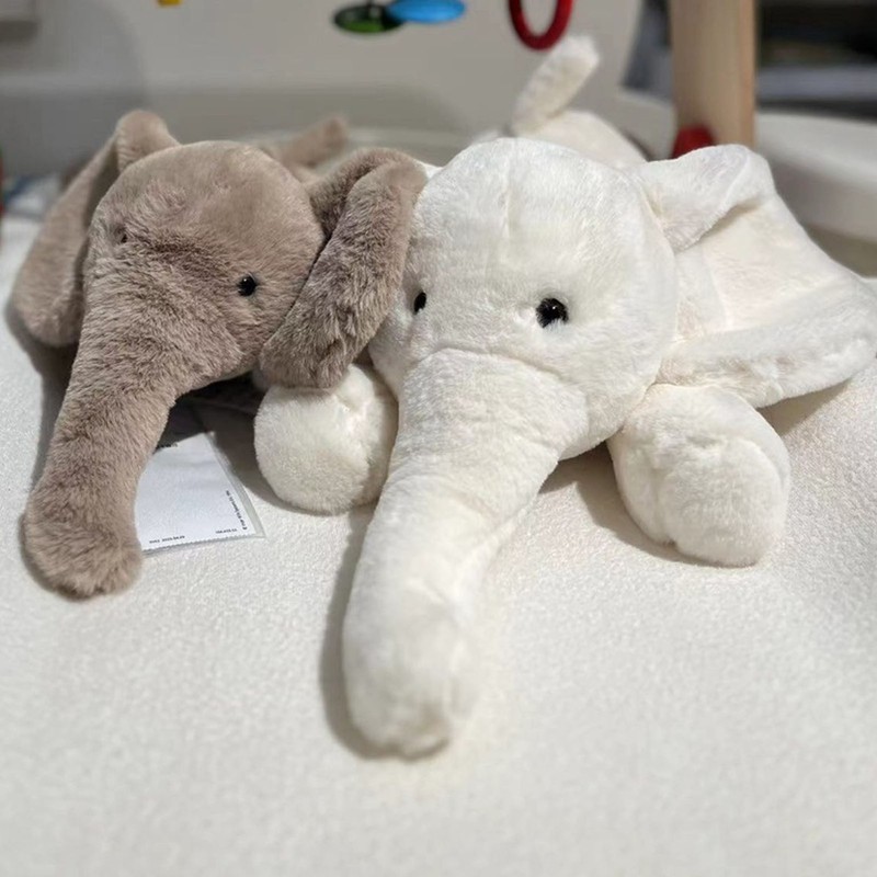 Elephant Plush Toy Cute Soft Cuddly PP Cotton Relieve Stress