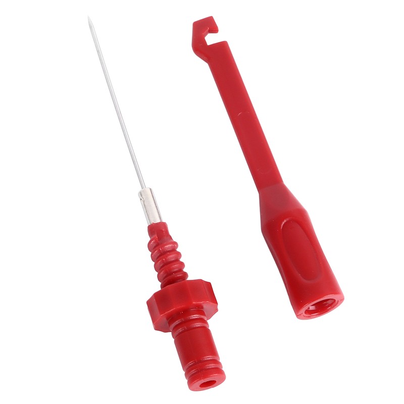 4mm Dual Banana Plug Test Leads with Repair Testing Hooks