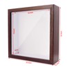 3D Shadow Box 8.8x8.8"(22.5x22.5 x6.5cm) Picture Frame Wooden Deep Box