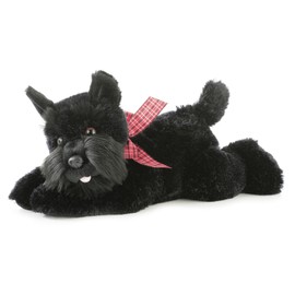 Aurora® Adorable Flopsie™ Mr. Nick™ Stuffed Animal - Playful Ease - Timeless Companions - Black 12 Inches