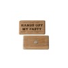 CGB Giftware | Cornish Gifts 'Hands Off My Pasty' Oak