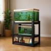 Aquarium Stand Metal 3 Tier Rack 20-30 Gallon Adjustable Heavy