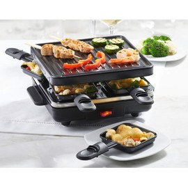 Trudeau, 10 Piece, Festivo Party Stamp Grill Set, Black, medium