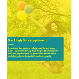 Lepicol Original 3in1 Formulation – Contains Psyllium Husk, Inulin and 5 Strains of Live Bacteria – 350g (Pack of 2)