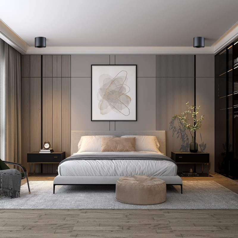 ilucezzo Flush Mount Ceiling Light, 20W LED Dimmable 5.9" Cylinder