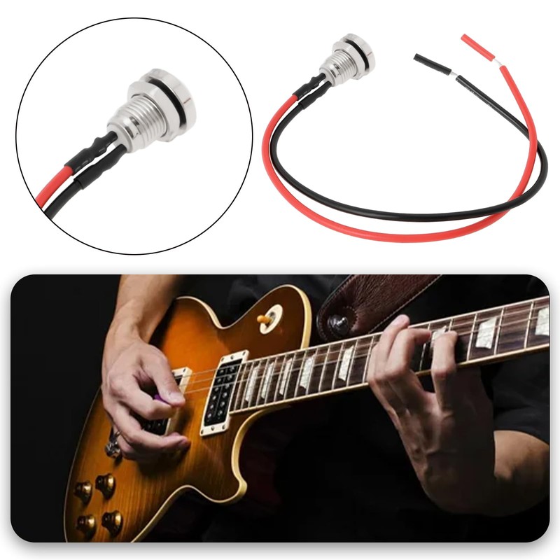 Create idea 1 x Guitar Push Button Switch with 8