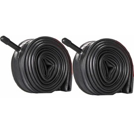 Mountain Bike Inner Tubes, 27.5 x 1.95-2.125 Inch and 29 Inch, 32mm Schrader Valve, 2-Pack (27.5")