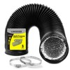 Dryer Vent Hose - 4 inch Flexible Duct, 5ft Long,