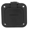 2 Pole 3 Wire Flange Power Inlet Straight Blade Receptacle