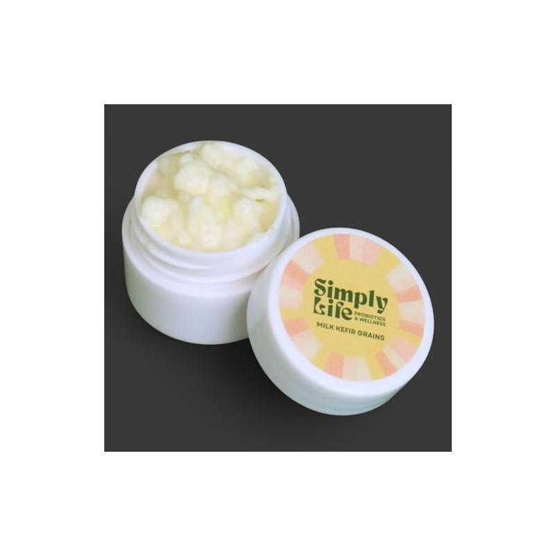 Simply Life Probiotics Milk Kefir Grains,Turkish Strain, Pajaritos de Leche,