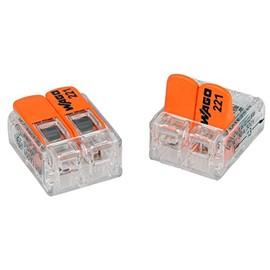 WAGO 221-612 2 Conductor Compact Connection Terminal 0.5-6 mm² (Pack of 50)