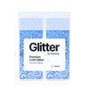 Hemway Premium Glitter Shakers - Azure Blue | Fine Metallic