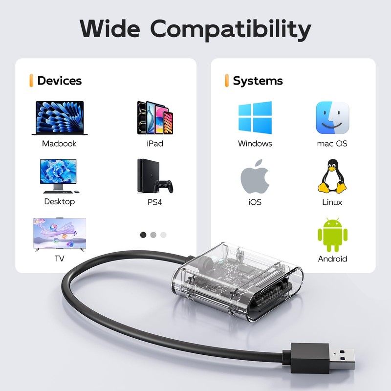 MAIWO M.2 SATA SSD Enclosure for B+M Key, USB3.0 to