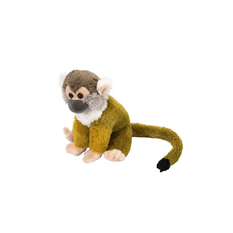 Wild Republic Squirrel Monkey Plush, Stuffed Animal, Plush Toy, Gifts
