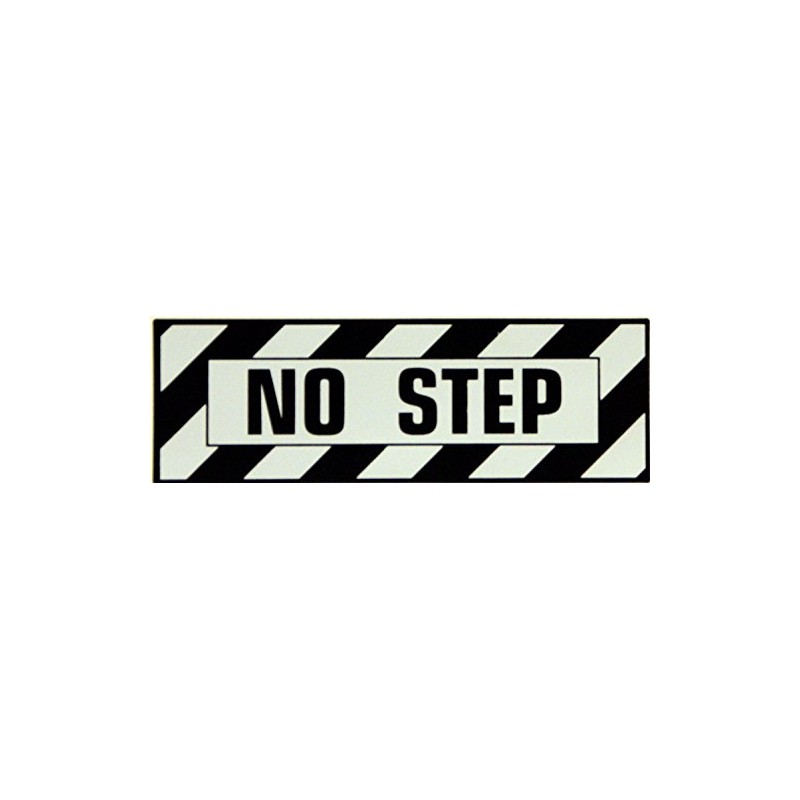 No Step Decal