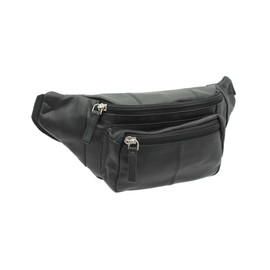VISCONTI Leather Bumbag Style 720 Black