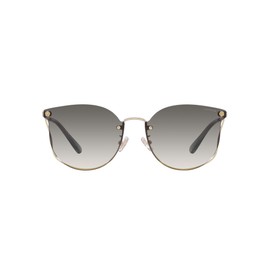Coach HC7151D Sunglasses, Shiny Light Gold/Black Grey Sand Gradient, 63 mm