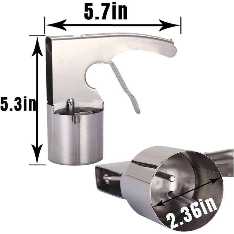 Easy Release Trigger Ice Cream Sandwich Scoop for Big Volumes