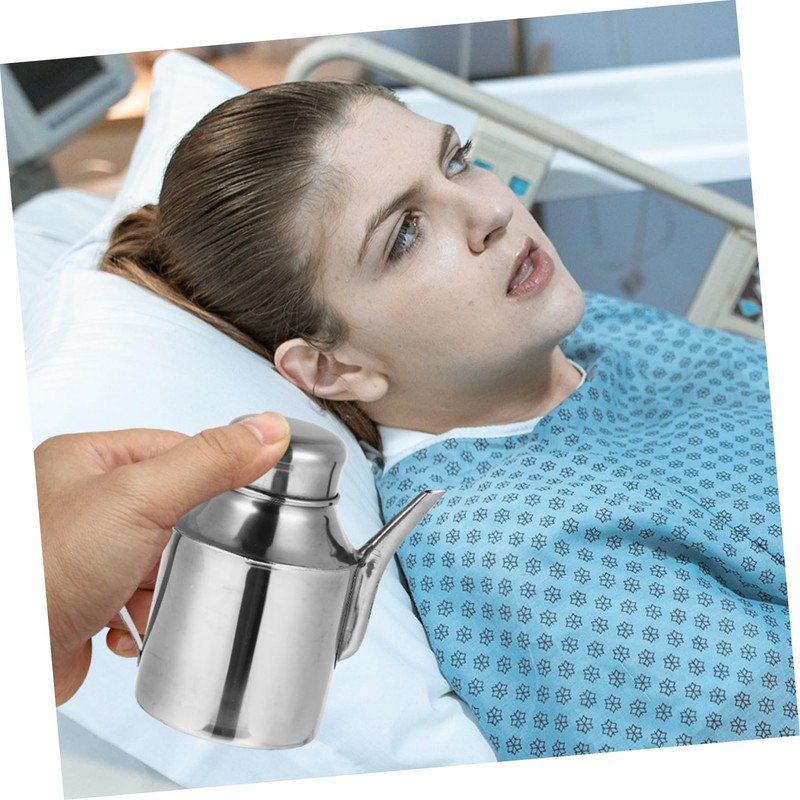 ULTECHNOVO Stainless Steel Eye Washing Pot Lid and Handle Eye