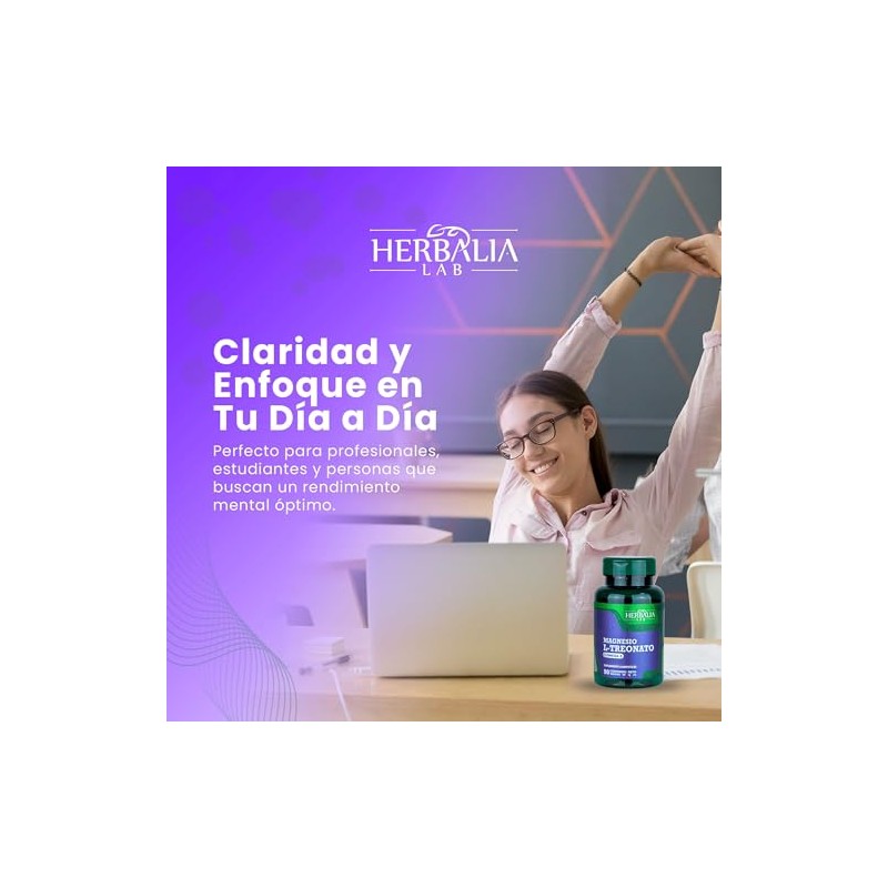 Treonato de Magnesio + Omega 3 1000 mg - Suplemento