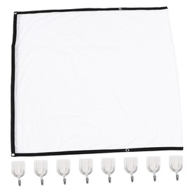 Gadpiparty 1Pc Portable Projector Screen Lightweight Home Projection Screen for Indoor Outdoor Use Easy Installation High Brightness Clarity for Movies Meetings Events