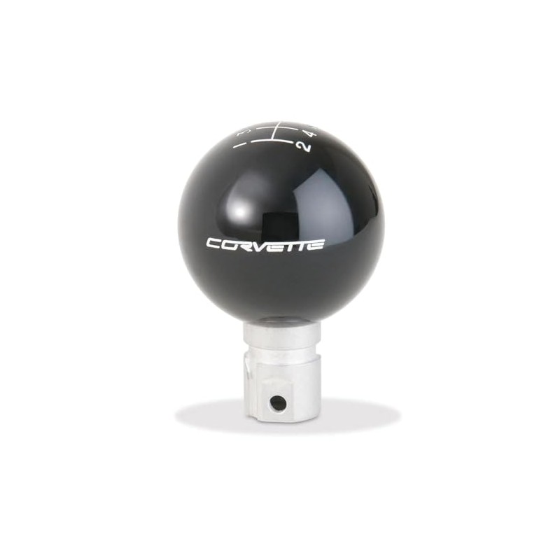 SR1 Performance C6 Corvette Script 6 Speed Shift Knob for