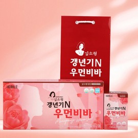 Kim So-hyung Menopausal Woman Viva 7-fold multifunctional locust tree fruit extract gamma-linolenic acid selenium vitamin A/E/D/B6 / 김소형 갱년기 우먼비바 7중 복합기능성 회화나무열매추출물 감마리놀렌산 셀레늄 비타민A/E/D/B6
