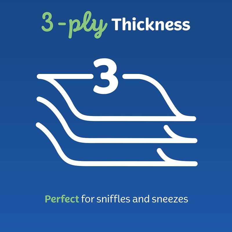 Kleenex Everyday Plus Large And Thick Facial Tissues 95 Sheets